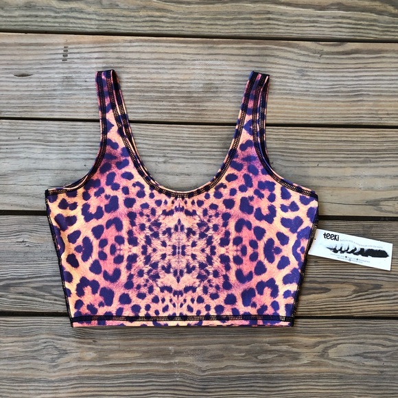 teeki Tops - teeki Lover Tank. Purple Awakening. NWT